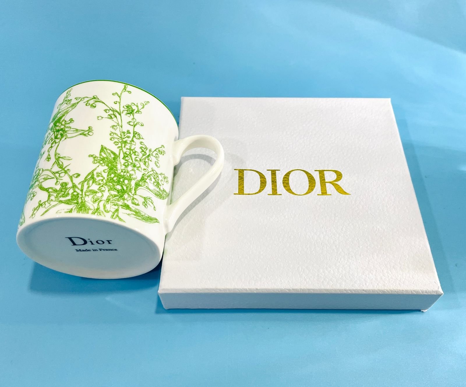 single mug green or blue - Dior Mug | Aleppo Gift UAE